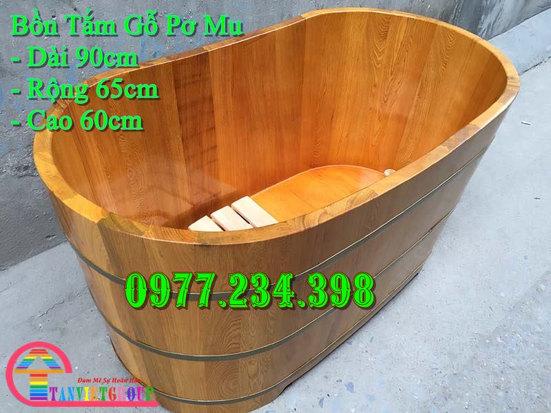 bồn tắm gỗ