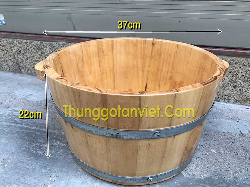 chậu ngâm chân gỗ giá rẻ