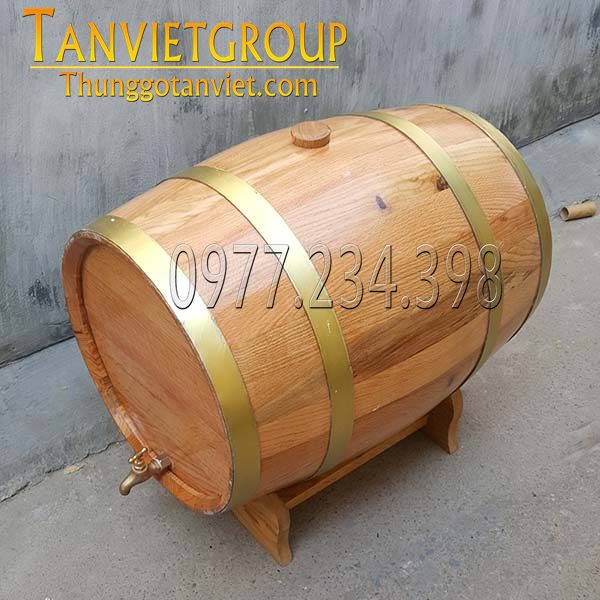 thùng gỗ sồi 100 lit